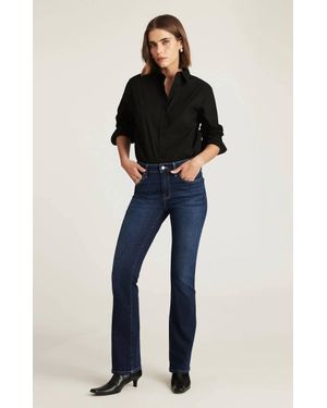 Mavi Molly Mid Rise Bootcut Jeans - Blue