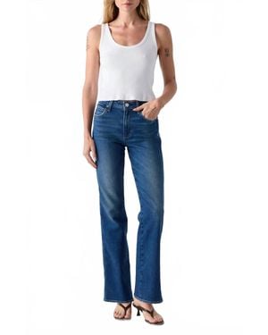 AMO Rosa Flare Jeans - Blue