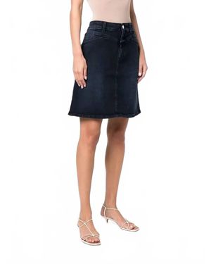 Closed Organic Denim Mini Skirt - Blue