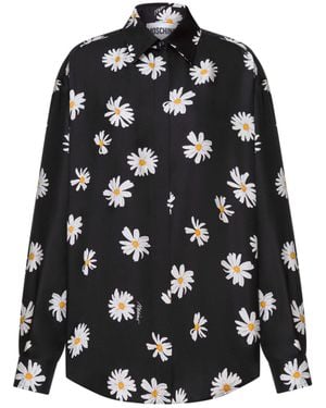 Moschino Relaxed-Fit Blouse - Black