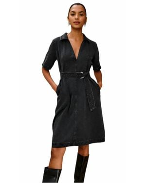 Rails Mavis Denim Mini Dress - Black