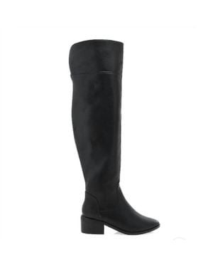 Billini Pratt Over The Knee Boots - Black