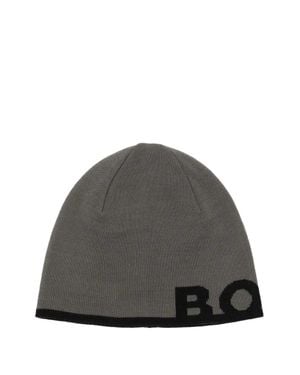 BOSS Arev Wool Beanie - Gray