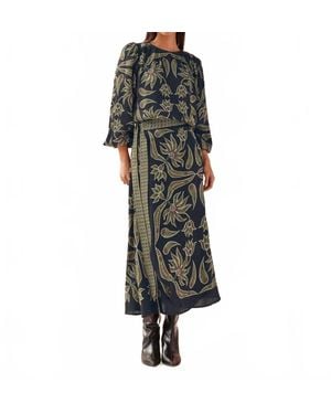 Omika Nalini Wrap Skirt - Black