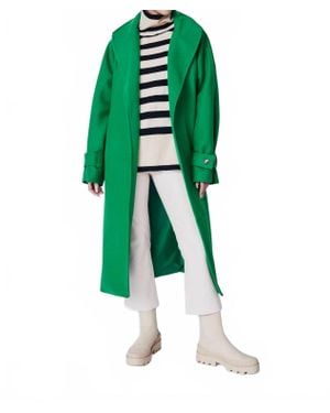 DELUC Alba Long Coat - Green