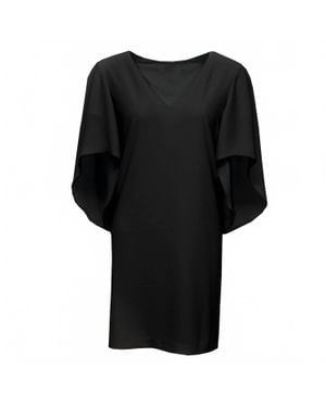 Anna Cate Meredith Short Sleeve Mini Dress - Black