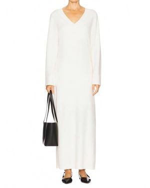 525 America Florence Flare Maxi Dress - White