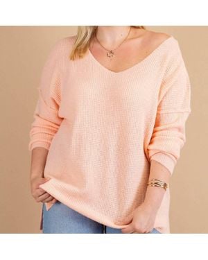 Kori Effortless Beauty Thermal Sweater - Pink