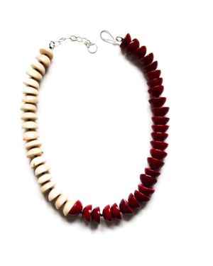 Artyfactos Luna Necklace - Red