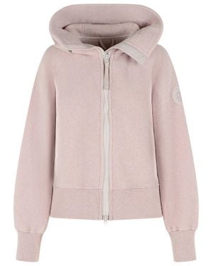 Canada Goose Chilliwack Wool Blend Bomber Jacket - Pink