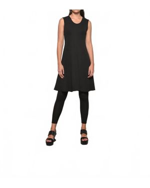 Simply Mila Sleeveless Traveler Dress - Black