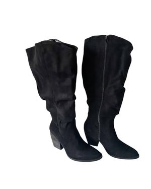 Very G Penny Wide Tall Boot - Black