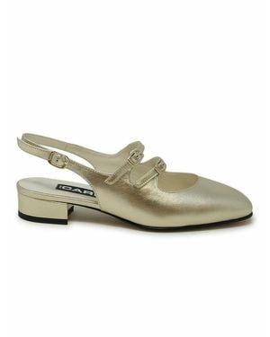 CAREL PARIS Leather Ballet Flats - Green