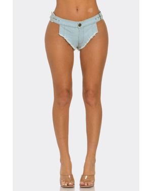 TRUEDAMES Cheeky Blues Shorts