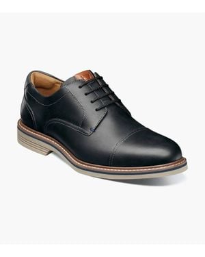 Florsheim Norwalk Cap Toe Oxford Shoes - Black