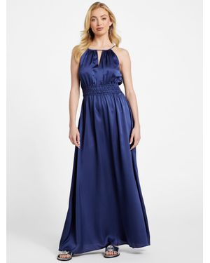Guess Lola Maxi Dress - Blue