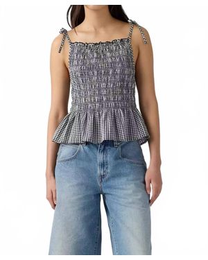 Levi's Monaco Sleeveless Blouse - Blue