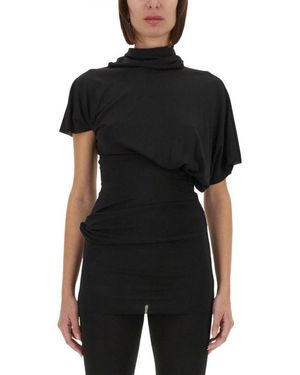 Rick Owens X Lilies Lilith" Top - Black