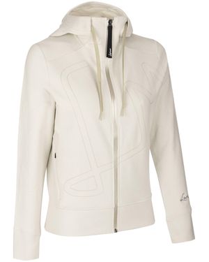 Lamunt Moonstone Erika Full Zip Fitted Jacket - White