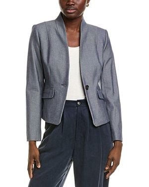 Brooks Brothers Textured Blazer - Blue