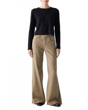 AMO Faith Flare Pants - Natural
