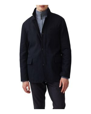 Rodd & Gunn Longbush Wool-Blend Traveler Blazer - Blue
