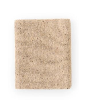 Kaffe Kafika Rib Knit Long And Warm Scarf - Natural