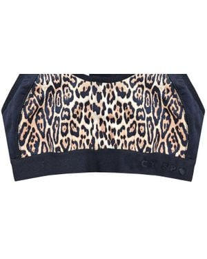 Juicy Couture Compression Racerback Sports Bra - Black