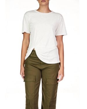 Sanctuary Riptide Twist Tee - White