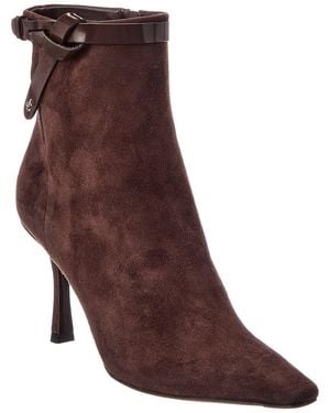 Jimmy Choo Camie 85 Suede Boot - Brown