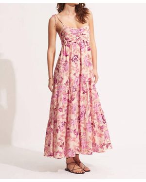 Seafolly Silk Road Midi Dress - Pink