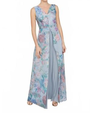 Kay Unger Merida Gown - Blue