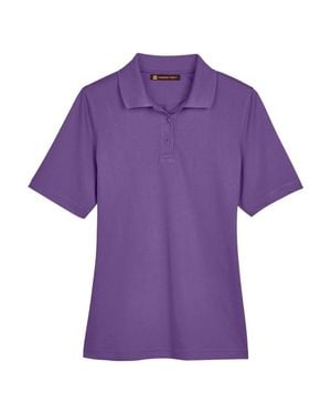 Harriton Advantage Snag Protection Plus Polo - Purple