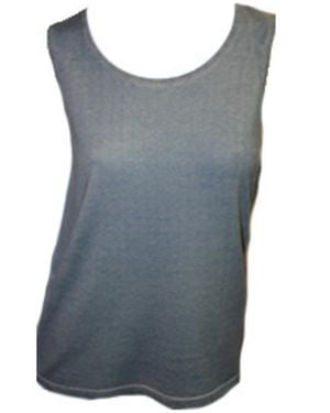 Angel Bra-Friendly Tank Top - Gray