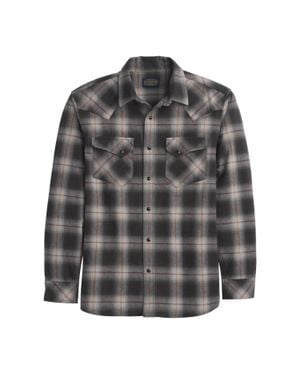 Pendleton Wyatt Snap-Up Shirt - Gray