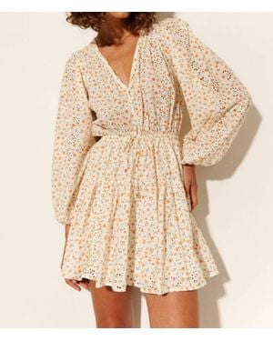 Kivari Lucie Mini Dress - Natural