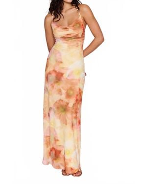 MINKPINK Aria Mesh Maxi Dress - Pink
