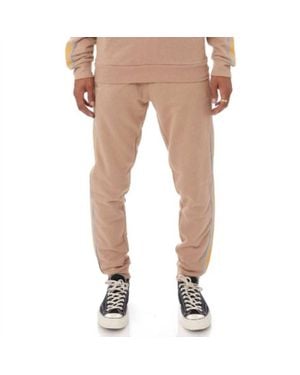 Kappa Men's Logo Tape Anira 2 Sweatpant - Natural