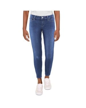 PAIGE Verdugo Denim Cotton Skinny Jeans - Blue