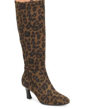 Söfft Sonya Suede Tall Boot - Brown