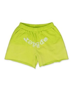 Sp5der Og Web V2 Sweatshorts - Yellow