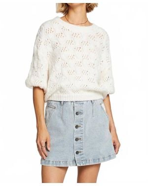 Saltwater Luxe Frank Sweater - White