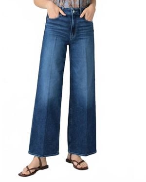 PAIGE Anessa Wide Leg Jeans - Blue