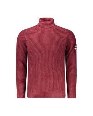 Norway 1963 Rosso Acrylic Sweater - Red