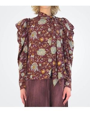 Ulla Johnson Brea Blouse - Red