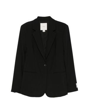 Calvin Klein Cinched Waist Tailored Blazer - Black