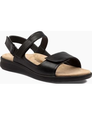 Ziera Benji Wide Sandals - Black