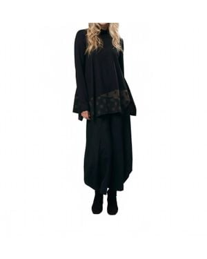 Alembika Tekbika Stripe Punto Pants - Black