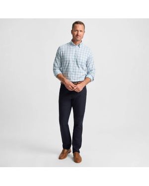 Genteal Denton Softouch Sport Shirt - Blue