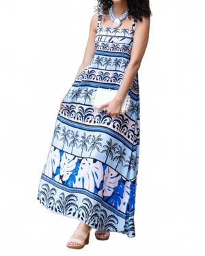 Walker & Wade Giselle Maxi Dress - Blue